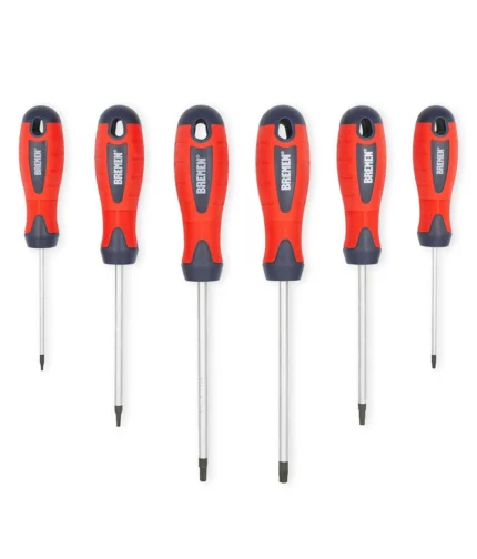 Destornilladores Torx juego de 6 pzas. Cód.4558