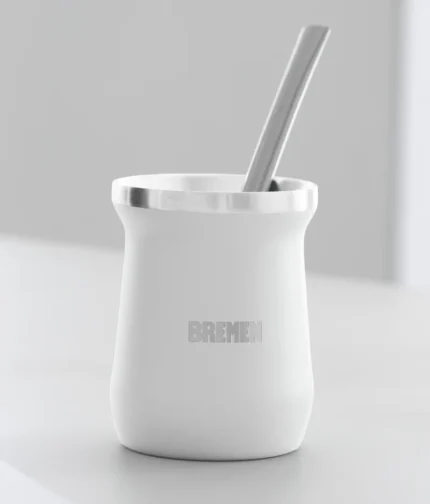 Mate acero inoxidable 300 ml. en tres colores